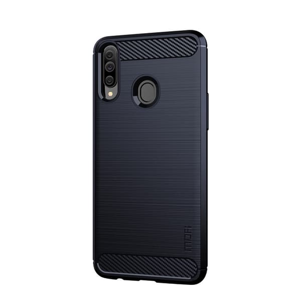MOFI Carbon Fiber Samsung Galaxy A20s - Blå