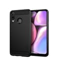 Miniatyrbild 1 av 9: MOFI Carbon Fiber Samsung Galaxy A20s - Svart