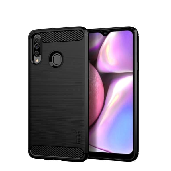 MOFI Carbon Fiber Samsung Galaxy A20s - Svart