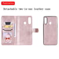 Miniatyrbild 7 av 8: Detachable 2-in-1 Plånboksfodral Samsung Galaxy A20s - Rose Gold