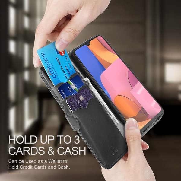 Dux Ducis Plånboksfodral Samsung Galaxy A20s - Svart
