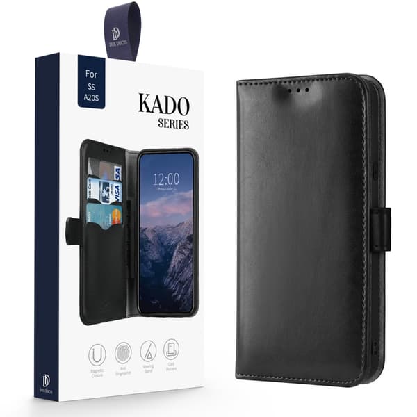 Dux Ducis Plånboksfodral Samsung Galaxy A20s - Svart
