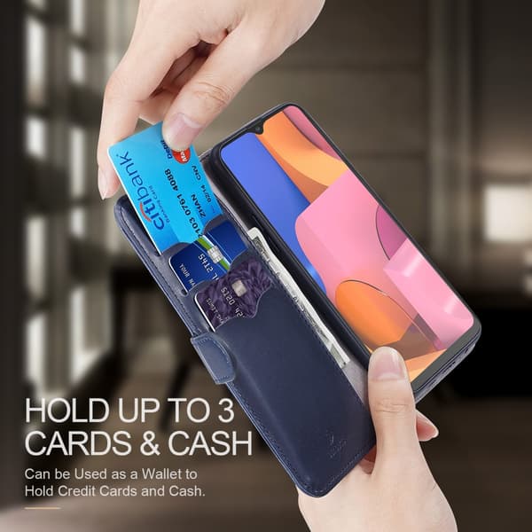 Dux Ducis Plånboksfodral Samsung Galaxy A20s - Blå