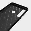 Miniatyrbild 3 av 6: Carbon Brushed Mobilskal till Samsung Galaxy A7 (2018) - Blå