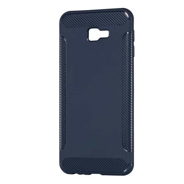 Carbon Brushed Mobilskal till Samsung Galaxy J4 Plus - Blå