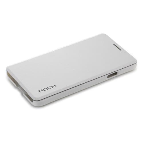 ROCK Uni Series fodral Samsung Galaxy Alpha (Vit)