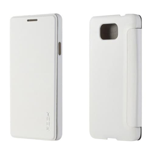 ROCK Uni Series fodral Samsung Galaxy Alpha (Vit)