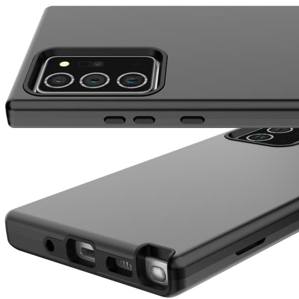 Hybrid Skal Till Samsung Galaxy Note20 Ultra - Svart
