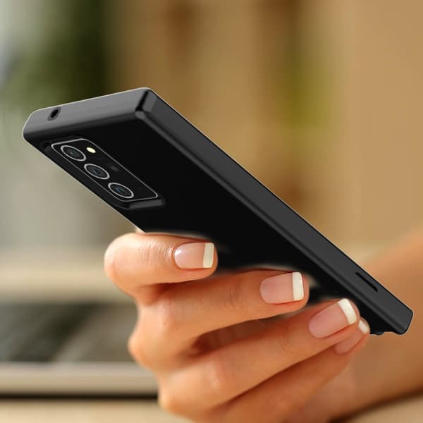 Hybrid Skal Till Samsung Galaxy Note20 Ultra - Svart