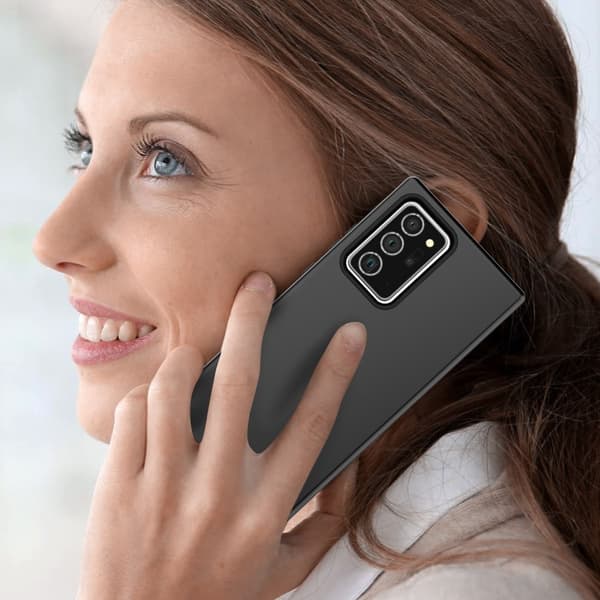 Hybrid Skal Till Samsung Galaxy Note20 Ultra - Svart