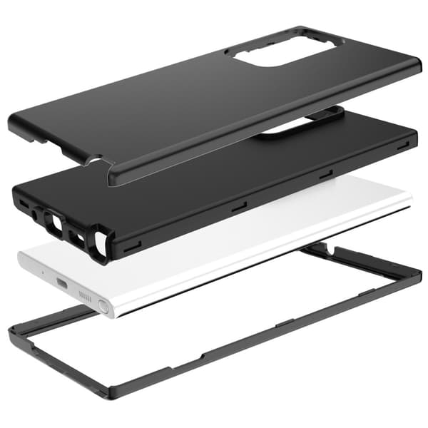 Hybrid Skal Till Samsung Galaxy Note20 Ultra - Svart