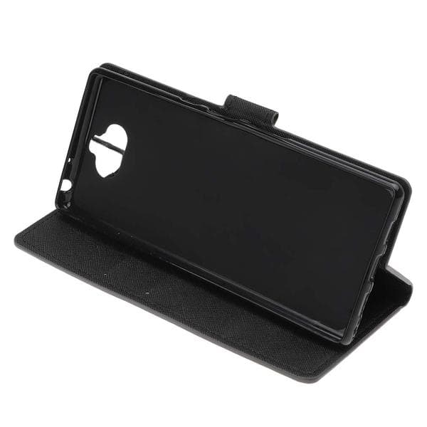 Plånboksfodral Sony Xperia 10 Plus - Svart med Fjärilar