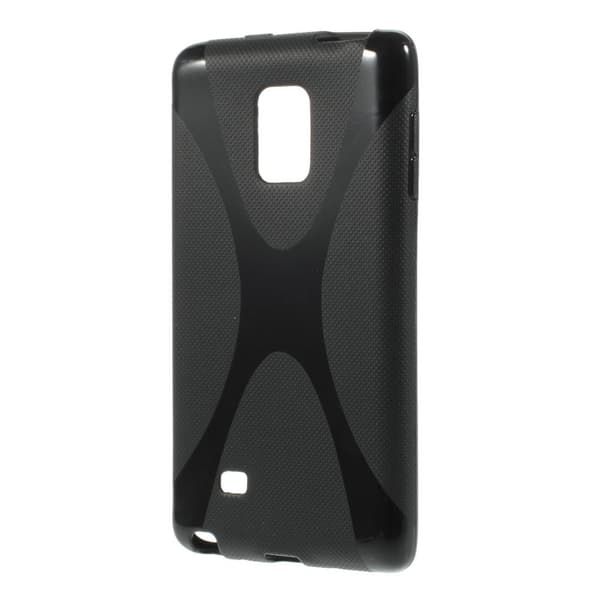 Flexicase Skal till Samsung Galaxy Note Edge (X-Line Svart)