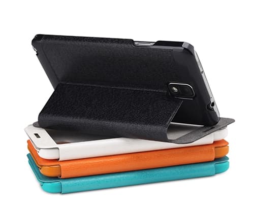 Rock Excel Window Cover Fodral till Samsung Galaxy Note 3 (Vit)