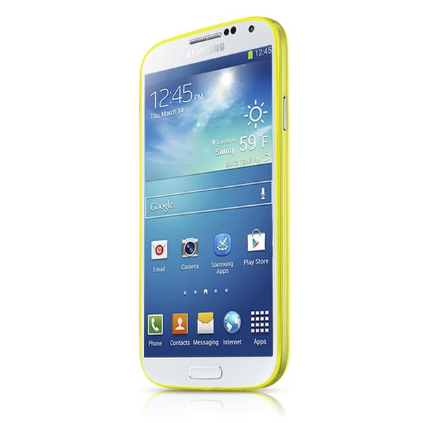 ITSkins Zero 3 Skal till Samsung Galaxy S4 Mini (Gul) + Skärmskydd
