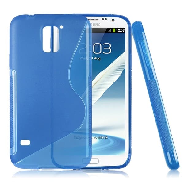 FlexiSkal till Samsung Galaxy S5 i9600 (Blå)