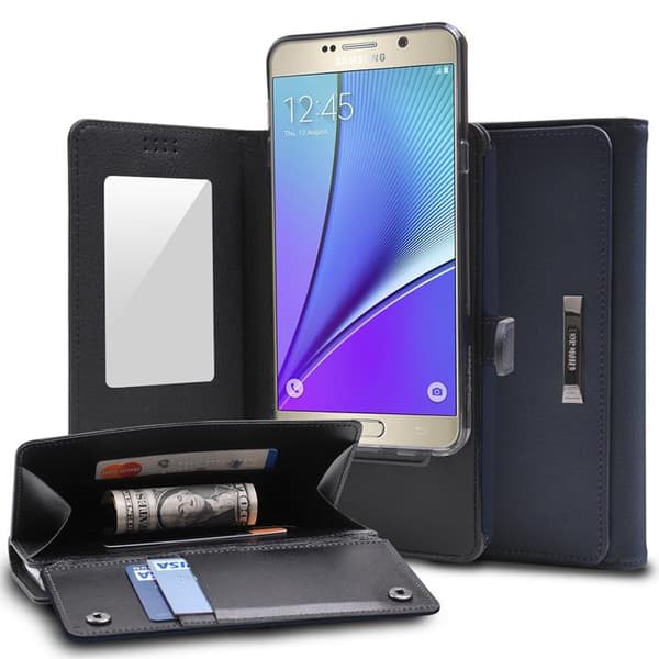 Ringke Wallet Plånboksfodral till Samsung Galaxy S6 - Blå