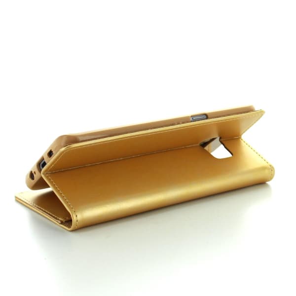 CoveredGear Discover Wallet till Samsung Galaxy S6 Edge+ (Guld)