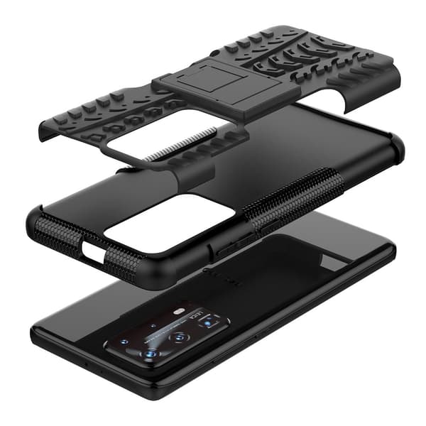 Tyre Kickstand mobilskal till Huawei P40 Pro - Svart