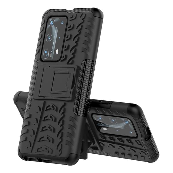 Tyre Kickstand mobilskal till Huawei P40 Pro - Svart