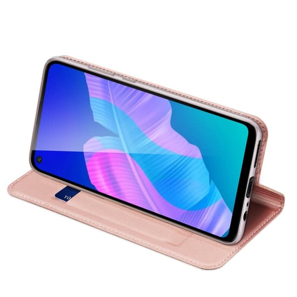 Dux Ducis Skin Series Plånboksfodral Huawei P40 Lite E - Rose Gold