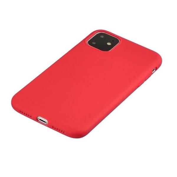 Silicone case iPhone 11 Pro skal Röd