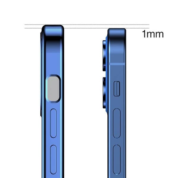 Joyroom New Beauty Series ultra thin case iPhone 12 & 12 Pro Blå