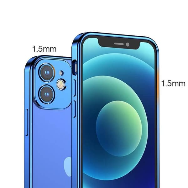 Joyroom New Beauty Series ultra thin case iPhone 12 & 12 Pro Blå