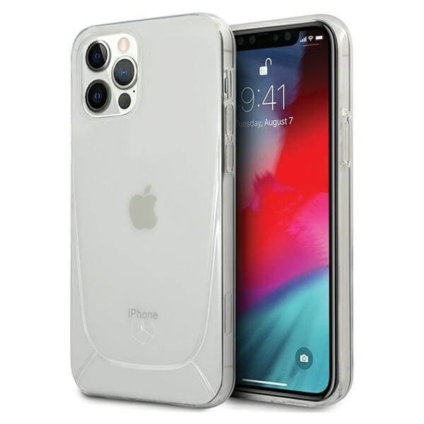 Mercedes Case skal Transparent Line iPhone 12 & 12 Pro skal