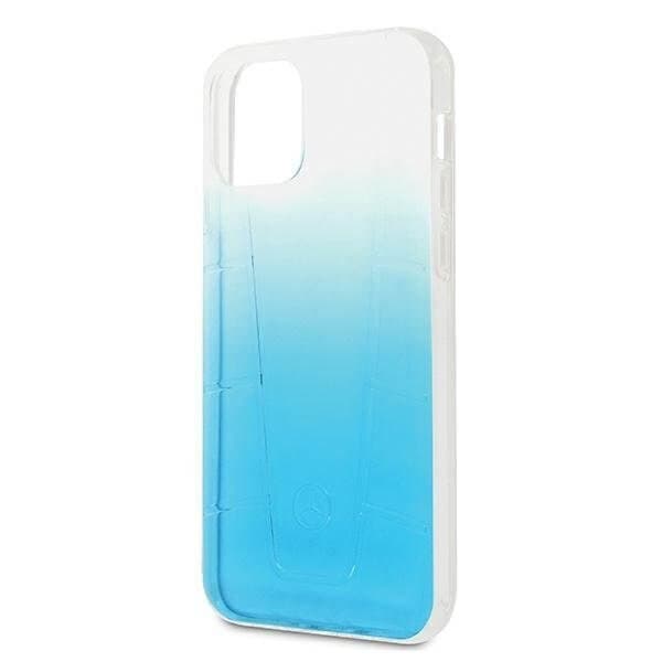 Mercedes Case iPhone 12 & 12 Pro Skal Blå Transparent Line