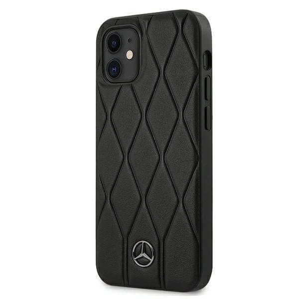 Mercedes Case skal iPhone 12 mini 5,4" Wave Line Svart