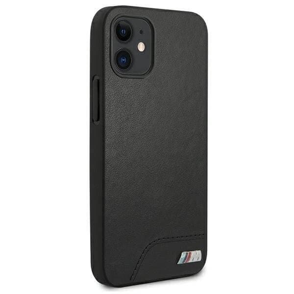 BMW Case M Collection iPhone 12 mini skal Smooth PU Svart