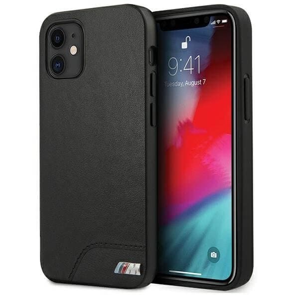 BMW Case M Collection iPhone 12 mini skal Smooth PU Svart