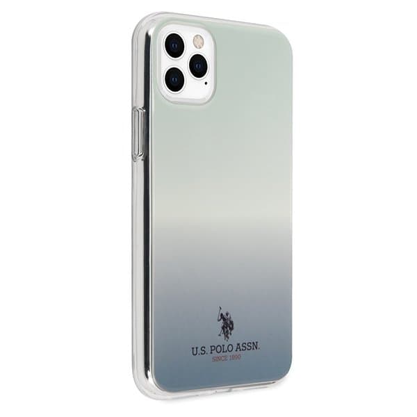 U.S.Polo Assn. Gradient Pattern Collection iPhone 11 Pro Max Blå