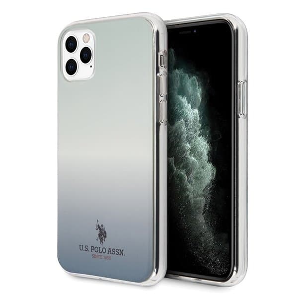 U.S.Polo Assn. Gradient Pattern Collection iPhone 11 Pro Max Blå