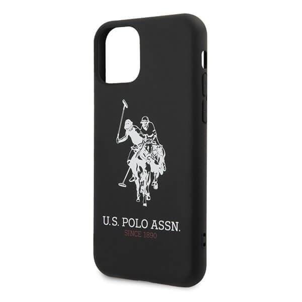 U.S. Polo Assn. Silicone Collection iPhone 11 Pro Max Skal Svart