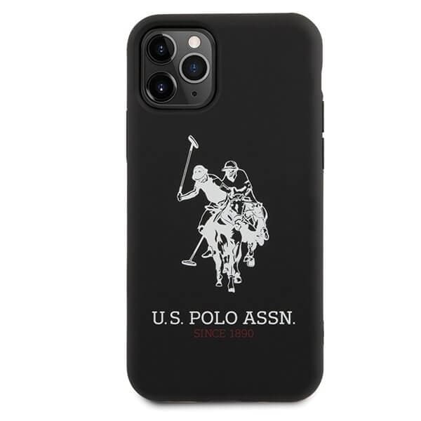 U.S. Polo Assn. Silicone Collection iPhone 11 Pro Max Skal Svart