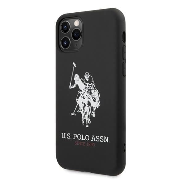 U.S. Polo Assn. Silicone Collection iPhone 11 Pro Max Skal Svart