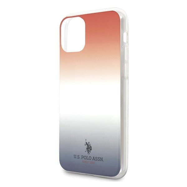 U.S.Polo Assn. Gradient Pattern Collection iPhone 11 Pro Max Röd