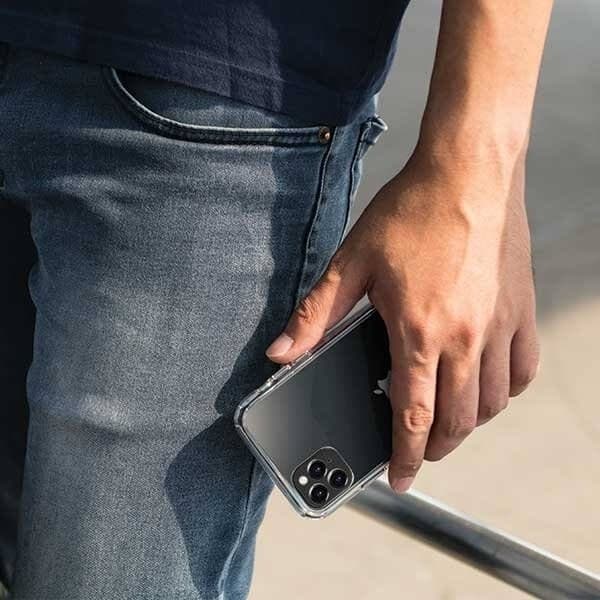 UNIQ LifePro Tinsel skal iPhone 11 Pro Max Ångrök