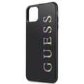 Miniatyrbild 5 av 10: Guess iPhone 11 Pro Max skal Svart Glitter Logo