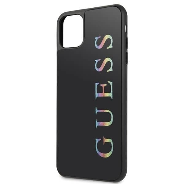 Guess iPhone 11 Pro Max skal Svart Glitter Logo