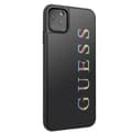 Miniatyrbild 9 av 10: Guess iPhone 11 Pro Max skal Svart Glitter Logo