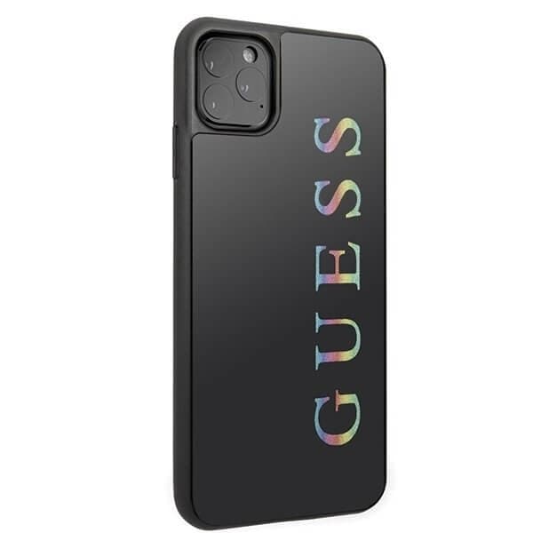 Guess iPhone 11 Pro Max skal Svart Glitter Logo