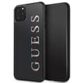 Miniatyrbild 1 av 10: Guess iPhone 11 Pro Max skal Svart Glitter Logo