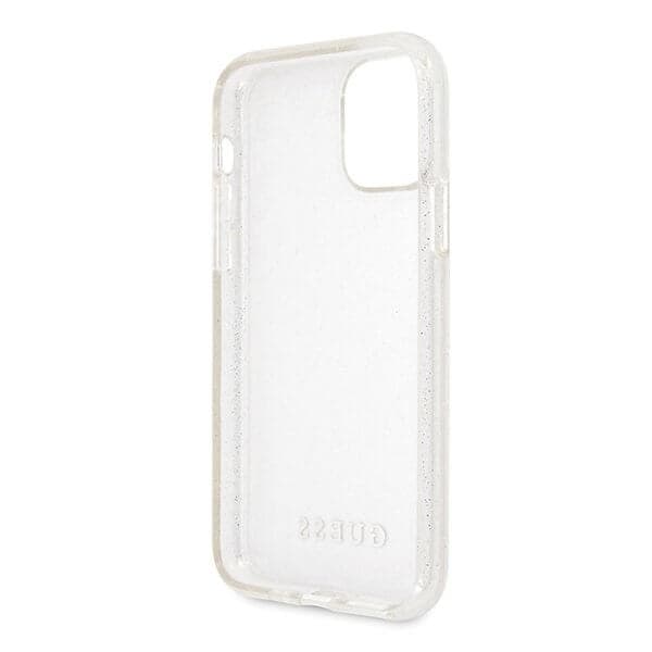 Guess iPhone 11 Pro skal Glitter Silver