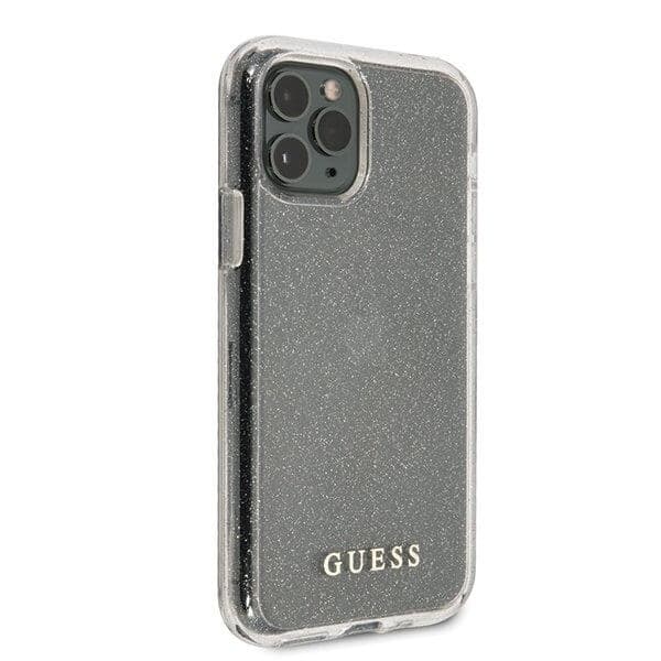 Guess iPhone 11 Pro skal Glitter Silver