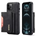 Miniatyrbild 1 av 11: DG.MING iPhone 12 Pro Max Skal Magnetic Wallet Med Kickstand - Svart