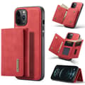 Miniatyrbild 2 av 11: iPhone 11 Skal DG.MING M1 Magnetic Tri-fold Wallet Med Kickstand - Röd