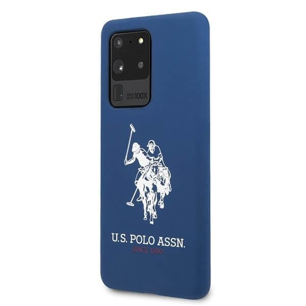 U.S. Polo Assn. Silicone Collection Samsung Galaxy S20 Ultra G988 Skal Marin